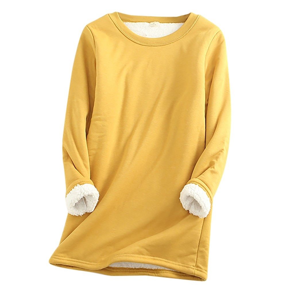 Ladies' fleece pullover with lining – Mira