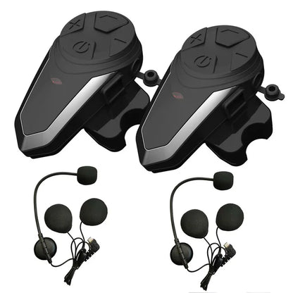 Motorcycle Helmet Bluetooth Intercom with FM & 1000m Range – RoadLink S3