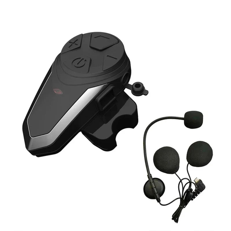 Motorcycle Helmet Bluetooth Intercom with FM & 1000m Range – RoadLink S3