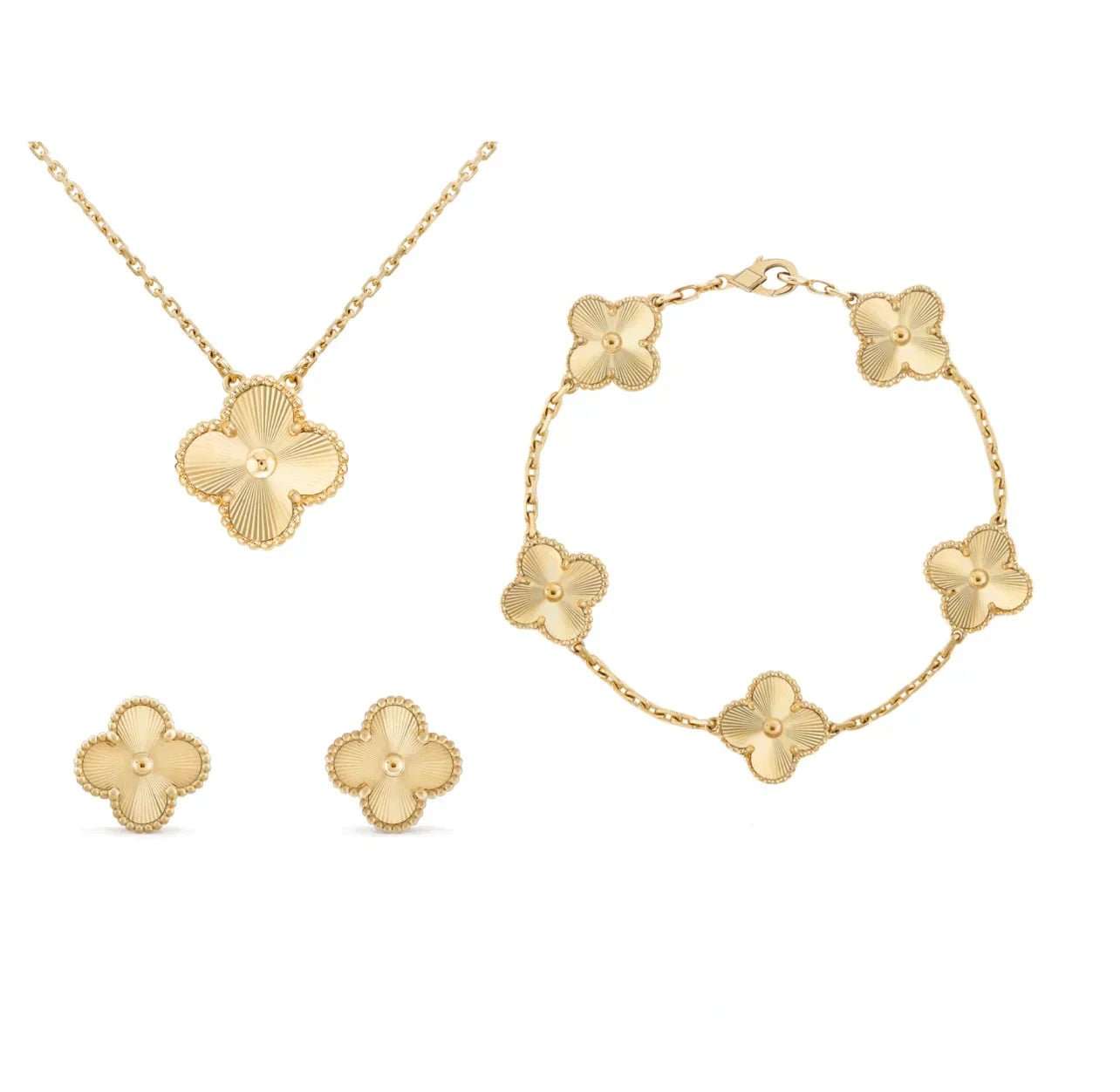 Halskette Und Ohrringe - LuckJewelry 
