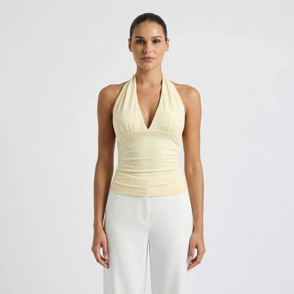 Halter Neckline Top - Michaela