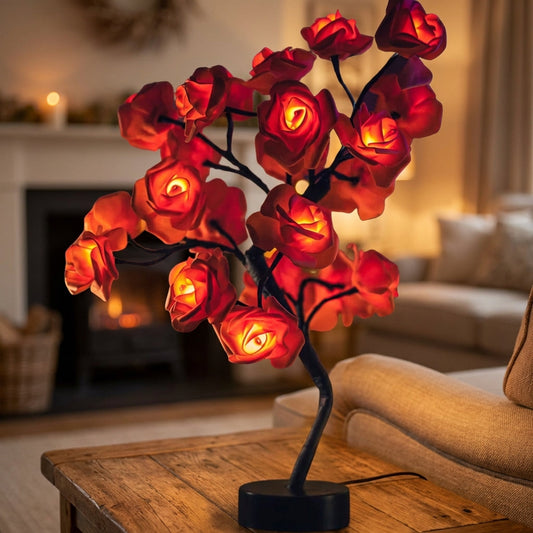 Handcrafted Floral Light Sculpture -  Glowbloom
