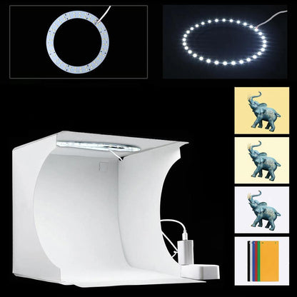 Portable Photo Studio with LED Lighting – LumiCube