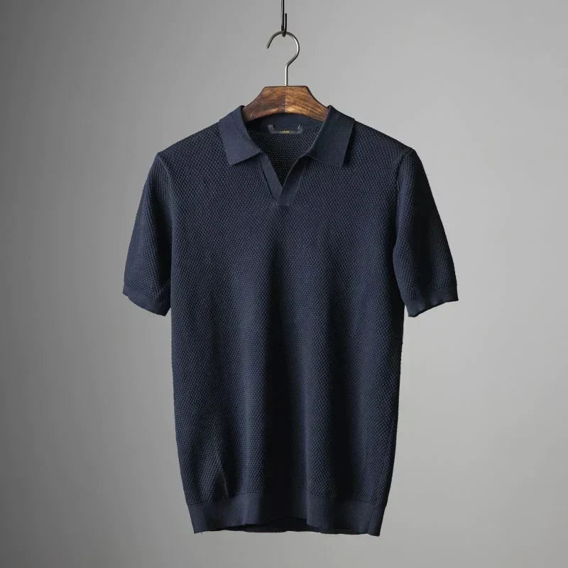 Stylish Autumn Men's Polo – Nestor