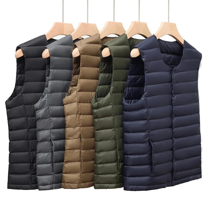 Ultralight down vest for men – Laurent
