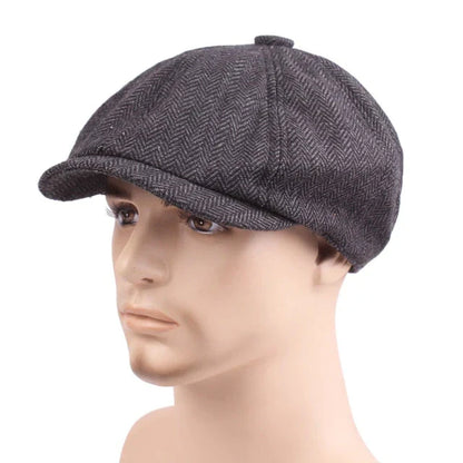 Classic flat cap in vintage style – Arthur