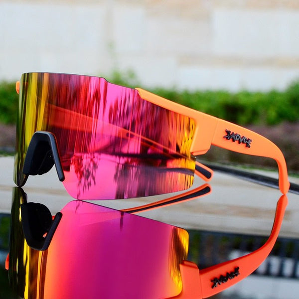 Sportive Reflective Cycling Sunglasses - Veloshade