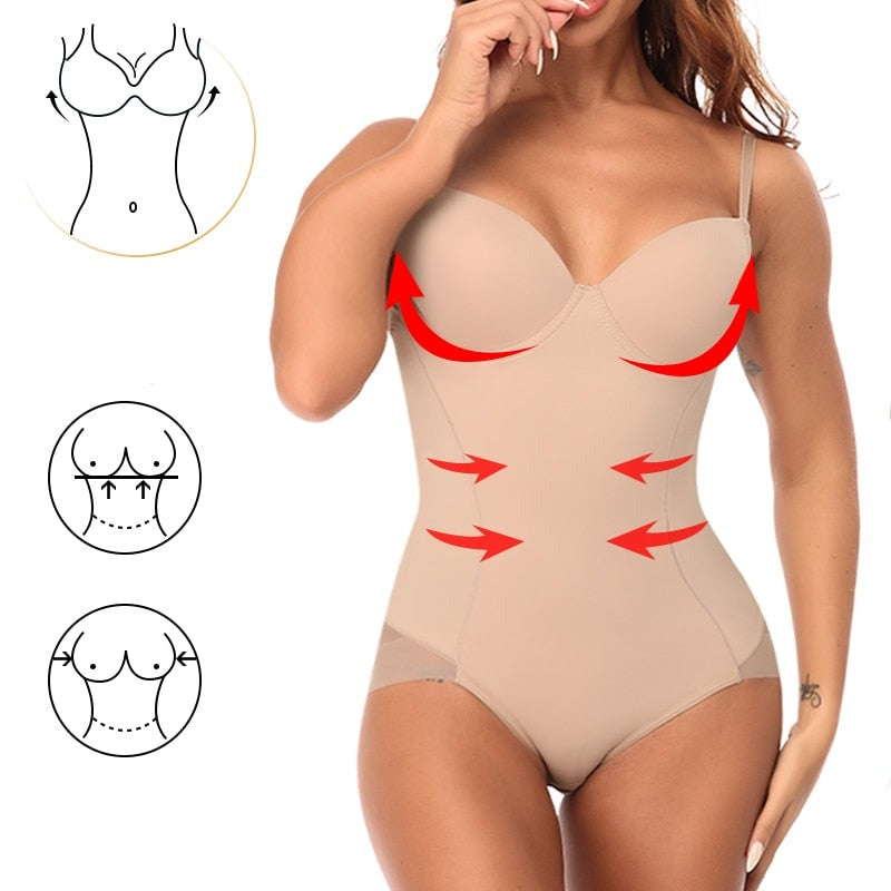 Chic Slimming Shapewear Bodysuit - Élise