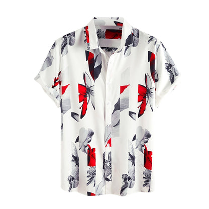 Summer shirt for men with tropical flair - AlohaVibes