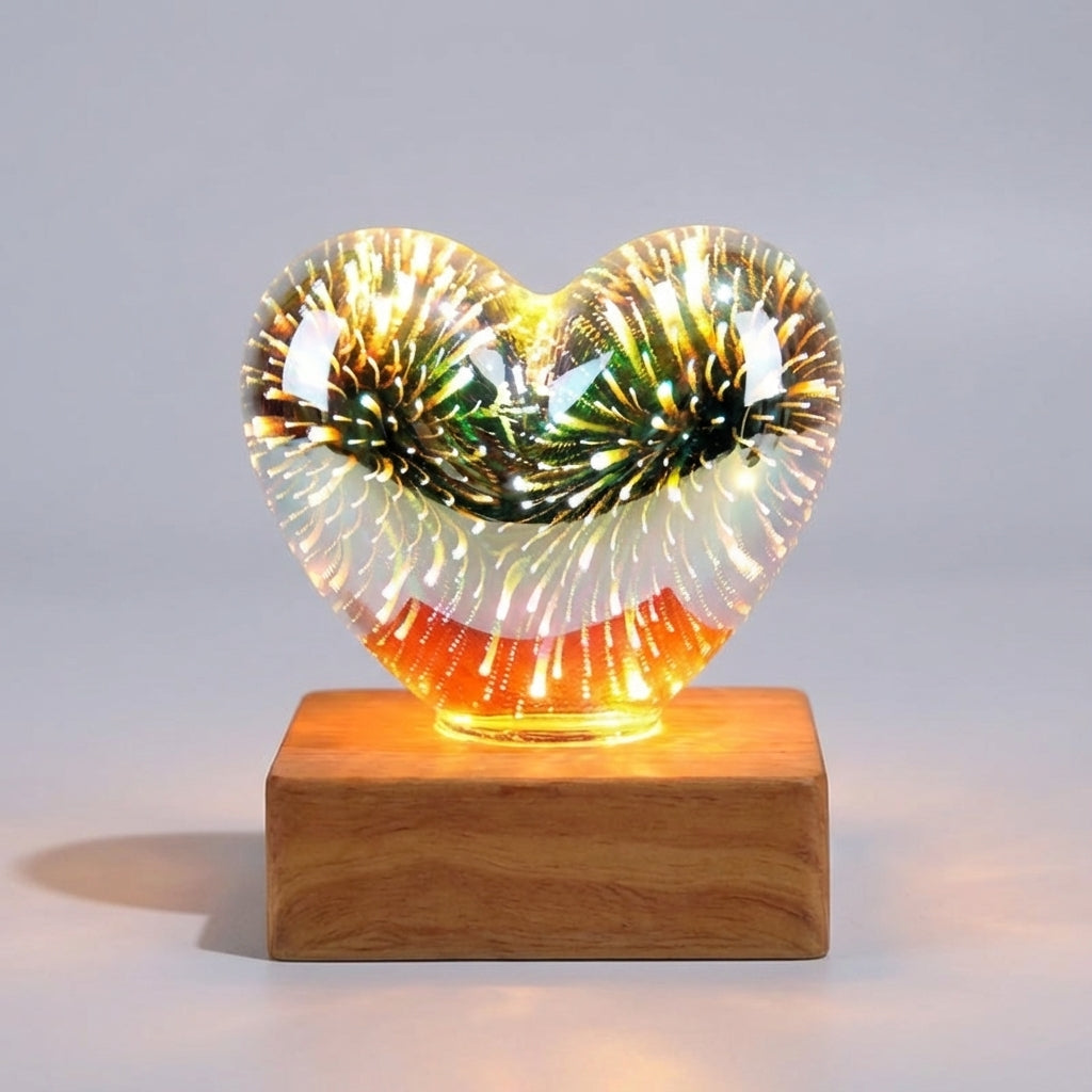 Heart Shaped LED Lamp -  Heartflare