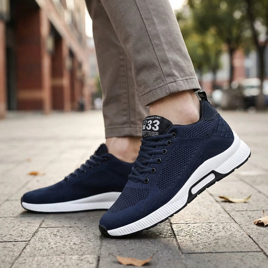 Height-Boosting Lace-Up Trainers For Men - Benjamin
