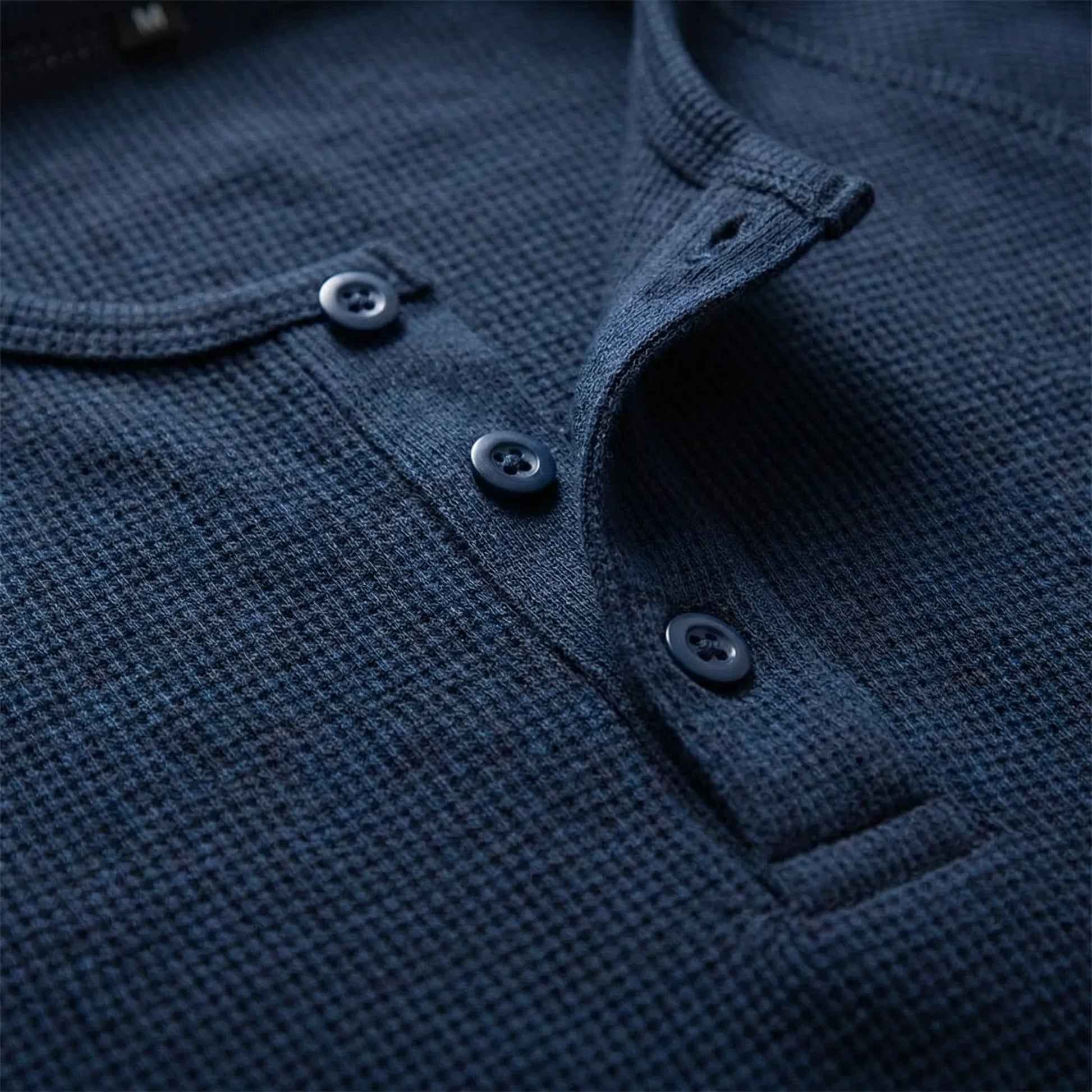 Henley Shirt Long Sleeve - Giuseppe