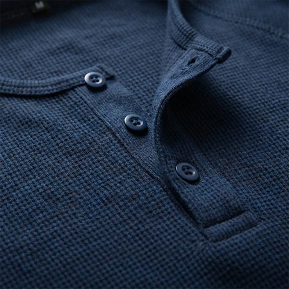 Henley Shirt Long Sleeve - Giuseppe
