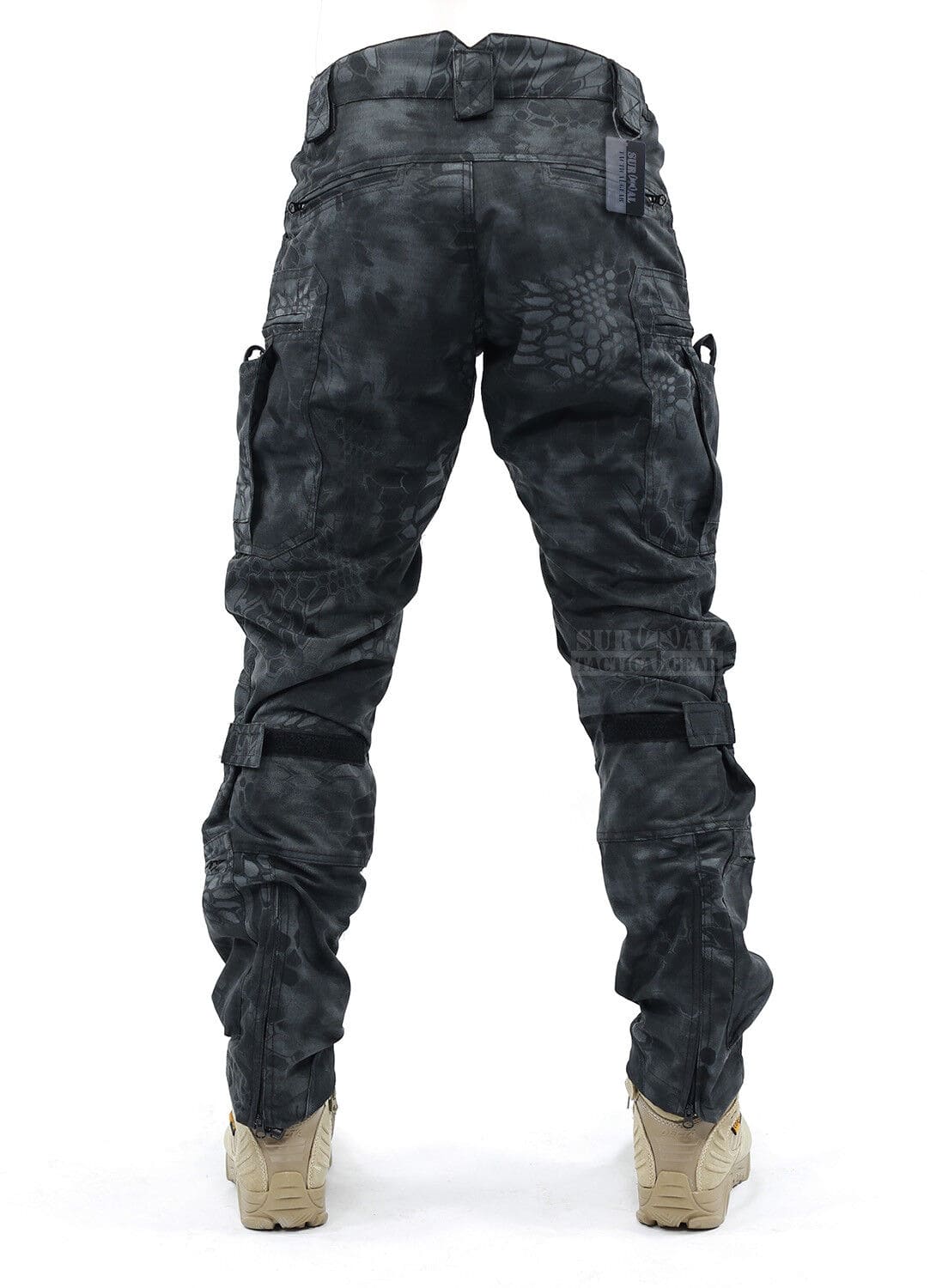 Men's Cargo Trousers with Knee Protection – Tobias