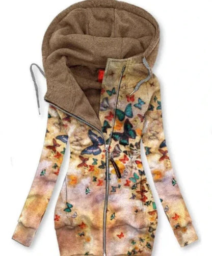 Ladies Butterfly Art Cardigan – Alina