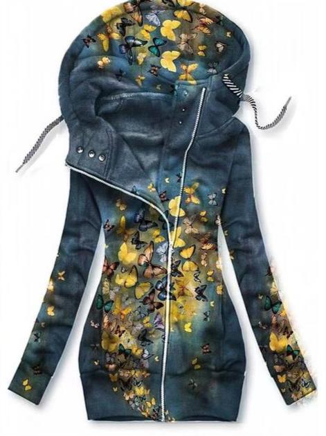 Ladies Butterfly Art Cardigan – Alina