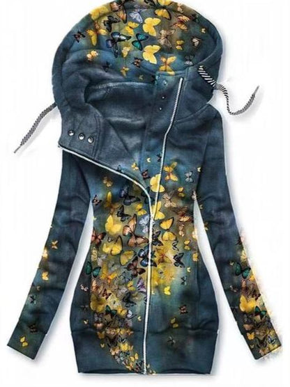 Ladies Butterfly Art Cardigan – Alina