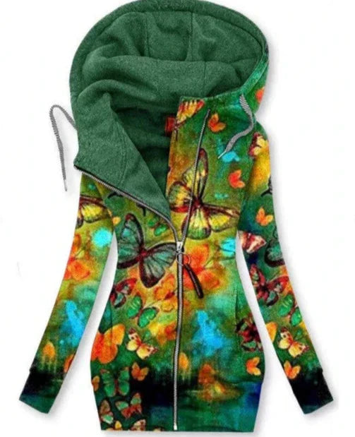 Ladies Butterfly Art Cardigan – Alina