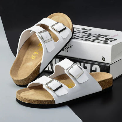 Airy & Comfortable Men's Leather Sandals with Adjustable Straps – Matteo