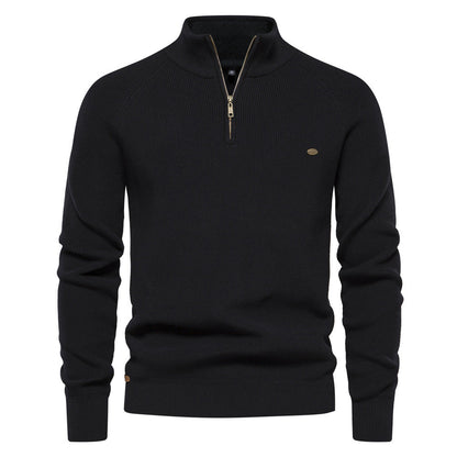 Herrenpullover Mit Halbem Reißverschluss - Mateo