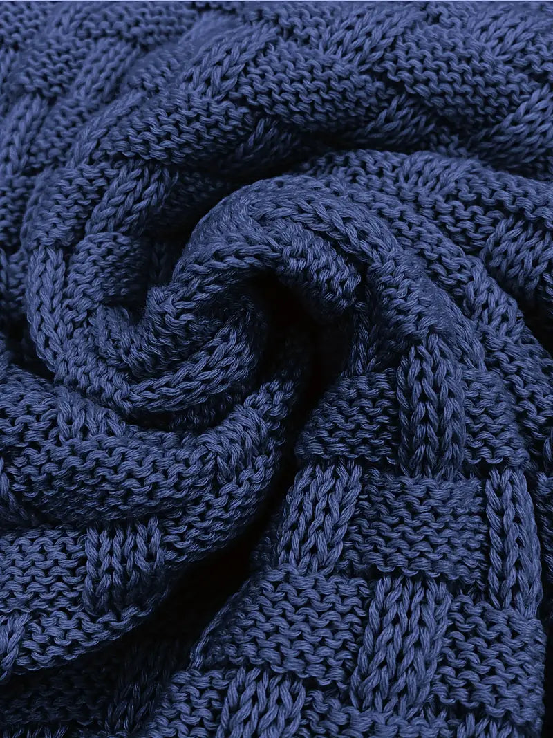 Herrenpullover Mit Schalkragen Und Strickmuster - Lenny