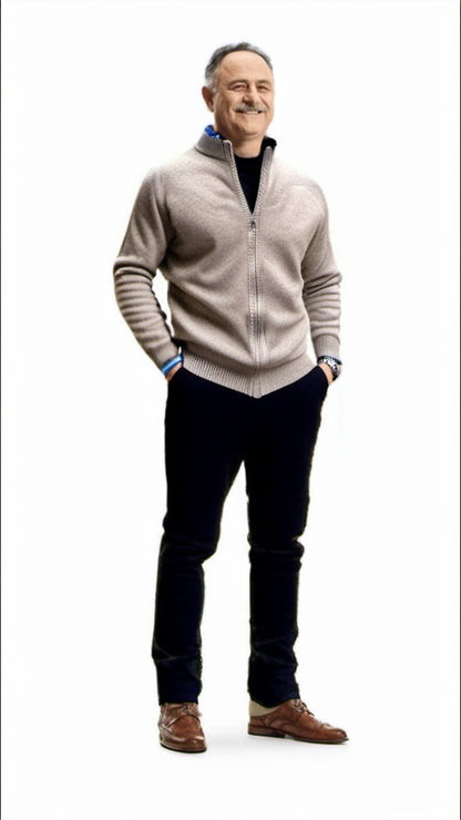 Herrenstrickjacke In Regular Fit - Tyler