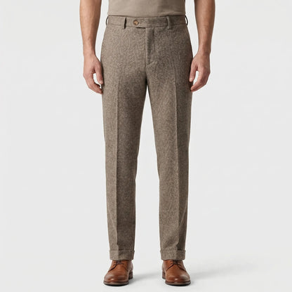Herringbone Pencil Cut Trousers - Martin