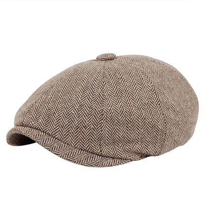 Classic flat cap in vintage style – Arthur