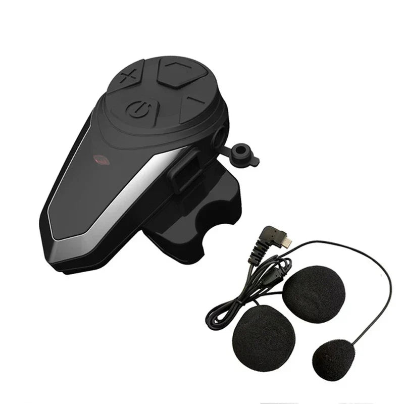 Motorcycle Helmet Bluetooth Intercom with FM & 1000m Range – RoadLink S3