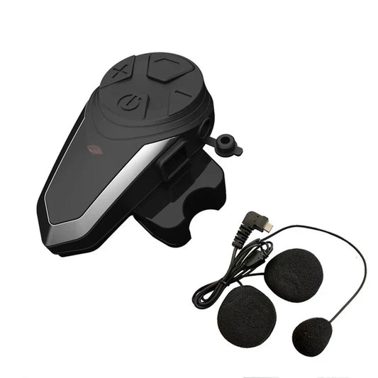 Motorcycle Helmet Bluetooth Intercom with FM & 1000m Range – RoadLink S3