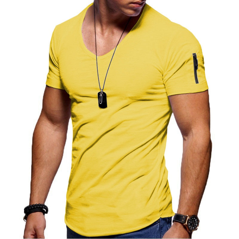 Men's V-neck Sports Shirt – Milan