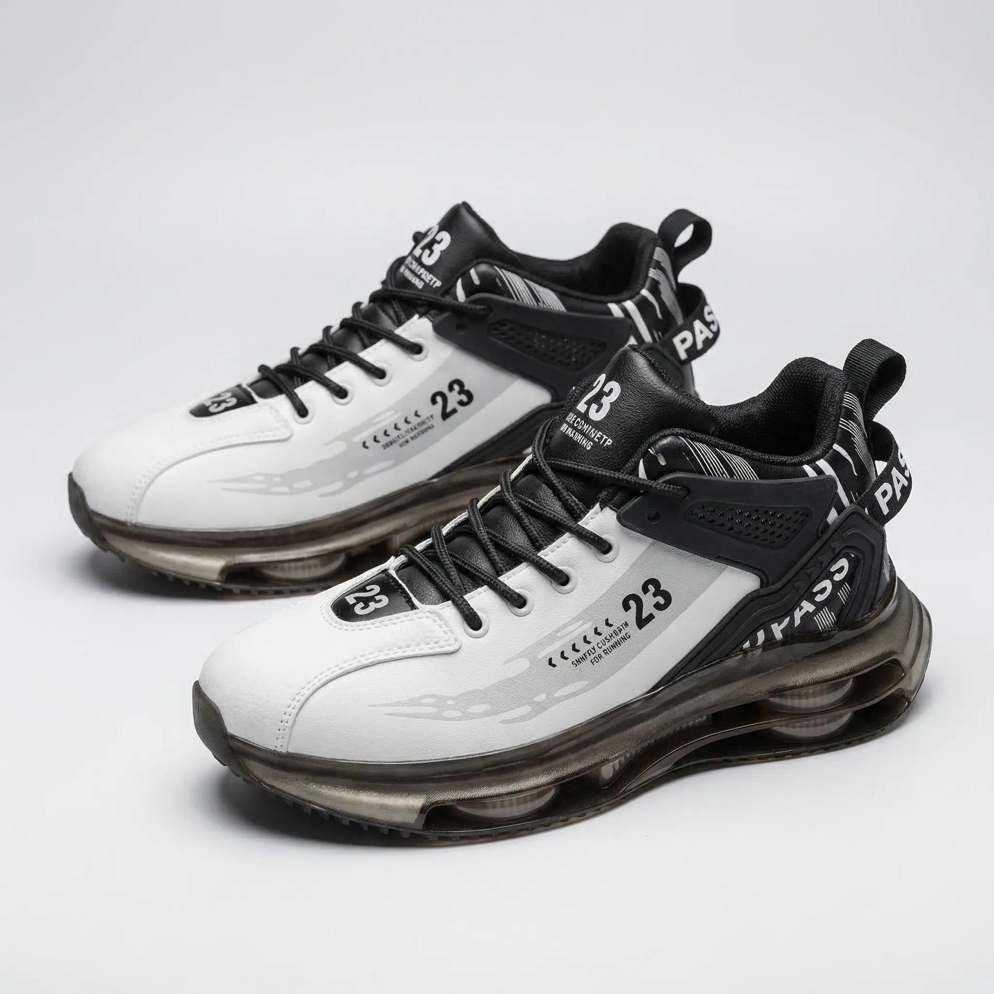 High-Ankle Lace-Up Sneaker - Carlos