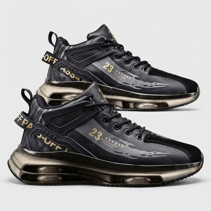 High-Ankle Lace-Up Sneaker - Carlos