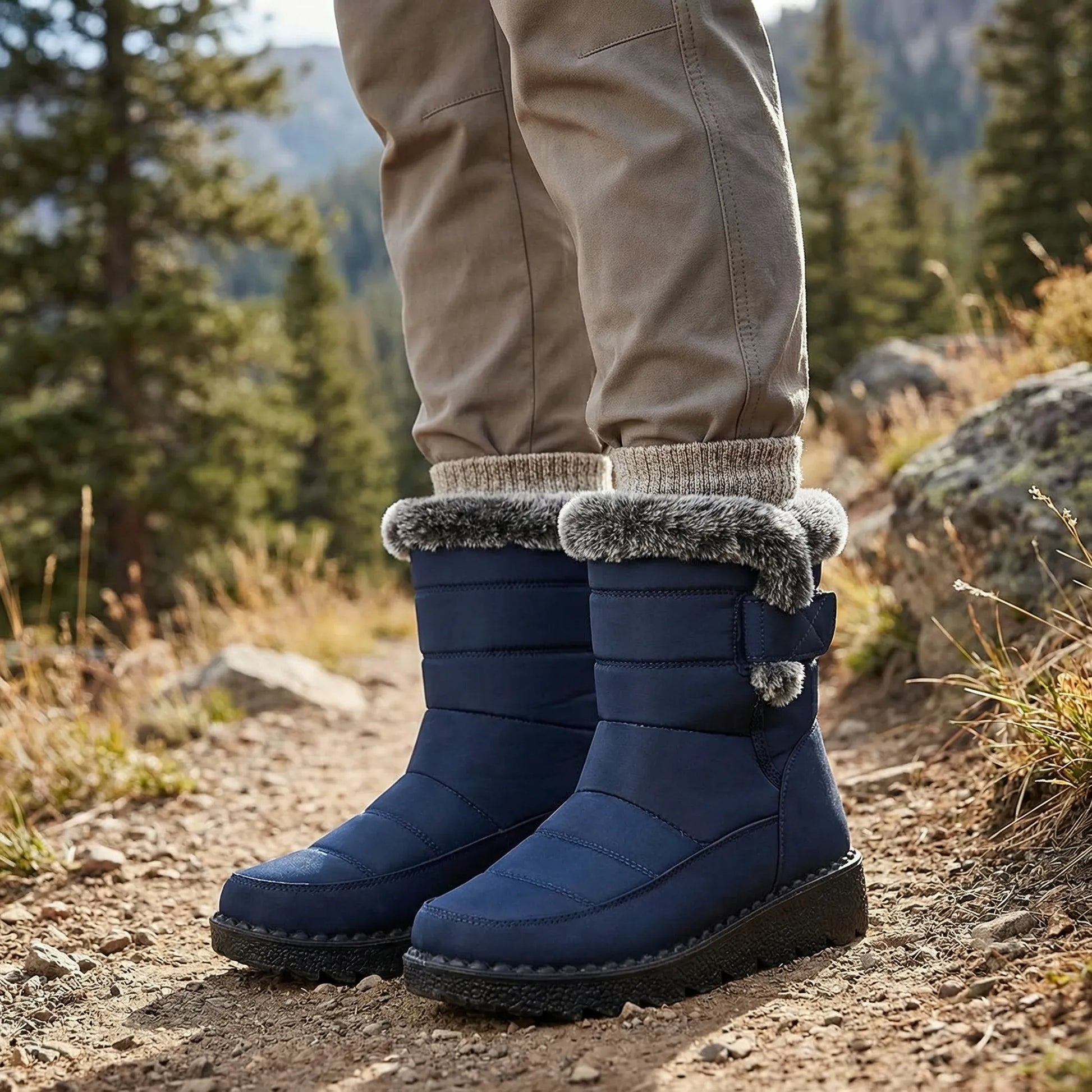 High-Shaft Winter Boots - Sara