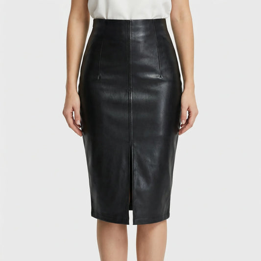 High-Waisted Pencil Skirt - Jolina