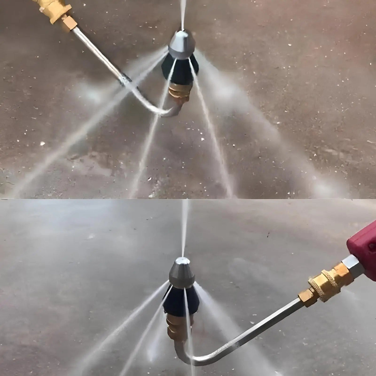 High-Pressure Water Jet Drain Cleaning Nozzle - Chemical-Free 4