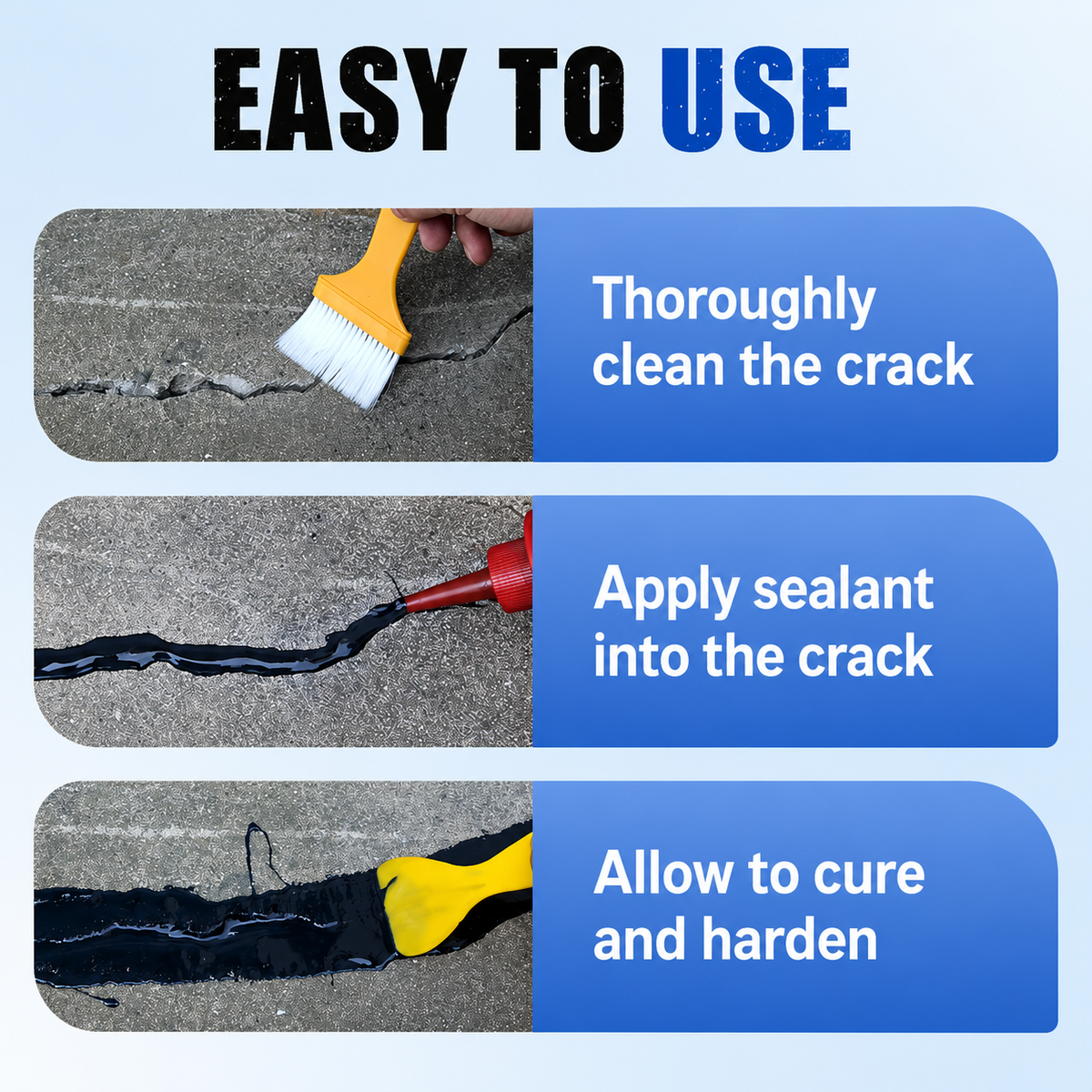 High-Performance Sealant for Concrete Cracks | Waterproof & Weatherproof 6