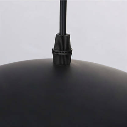 AppleGlow Pendant Light - Artistic E27 Fixture in Black & White 14