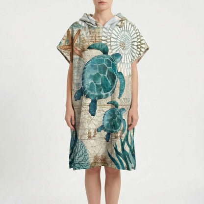 Hooded Beach Poncho - CoastCape