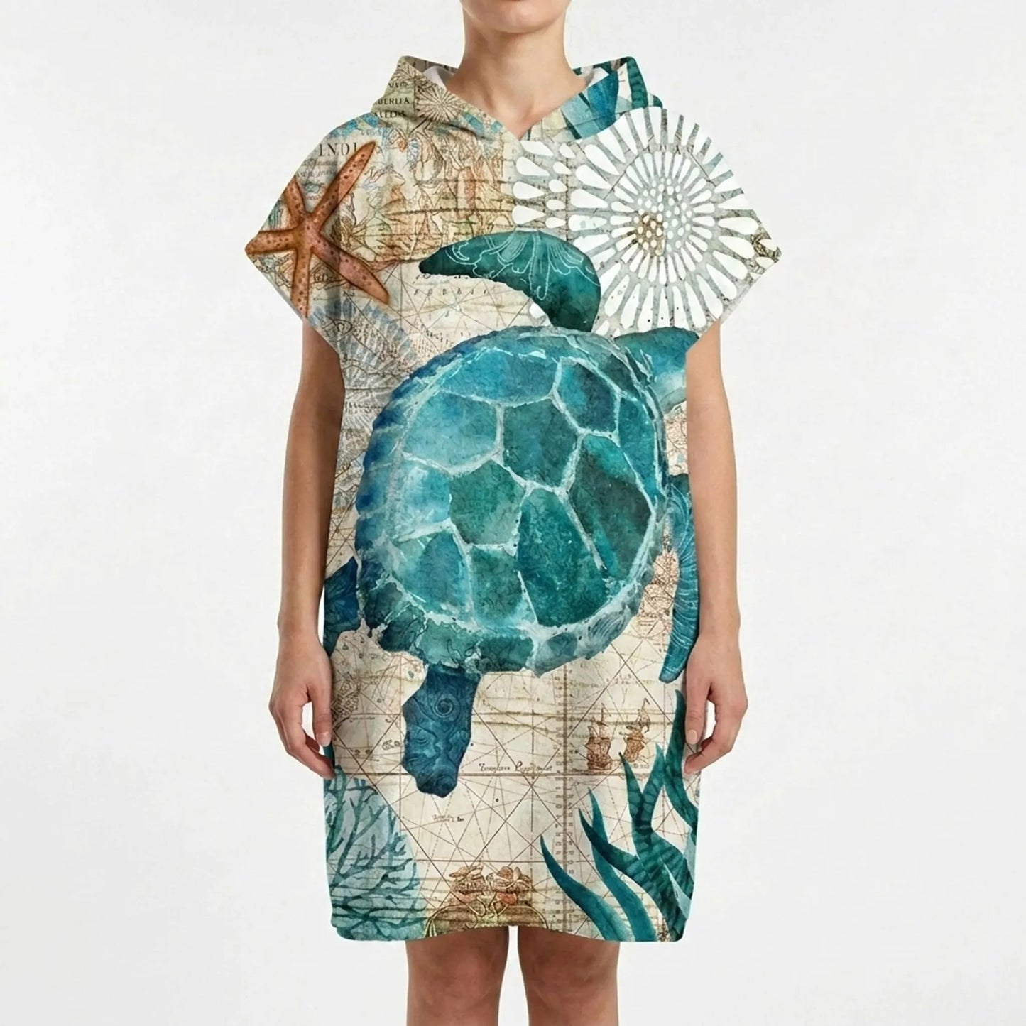 Hooded Beach Poncho - CoastCape