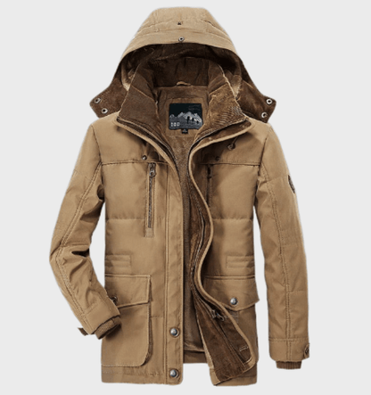 Hooded Fleece-Lined Winter Jacket - Jimmy