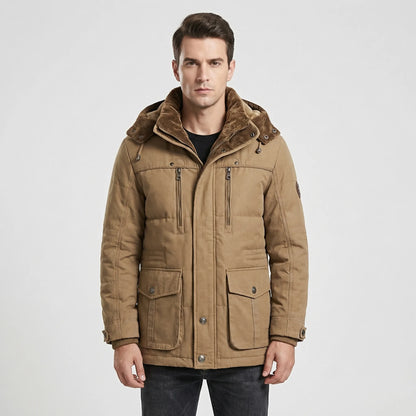 Hooded Fleece-Lined Winter Jacket - Jimmy