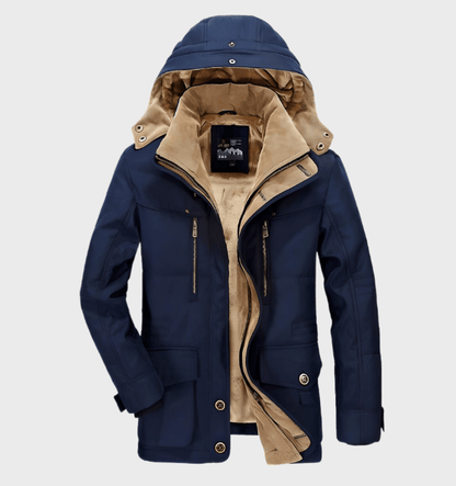 Hooded Fleece-Lined Winter Jacket - Jimmy