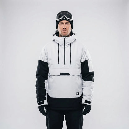 Hooded Half-Zip Ski Jacket - Cody