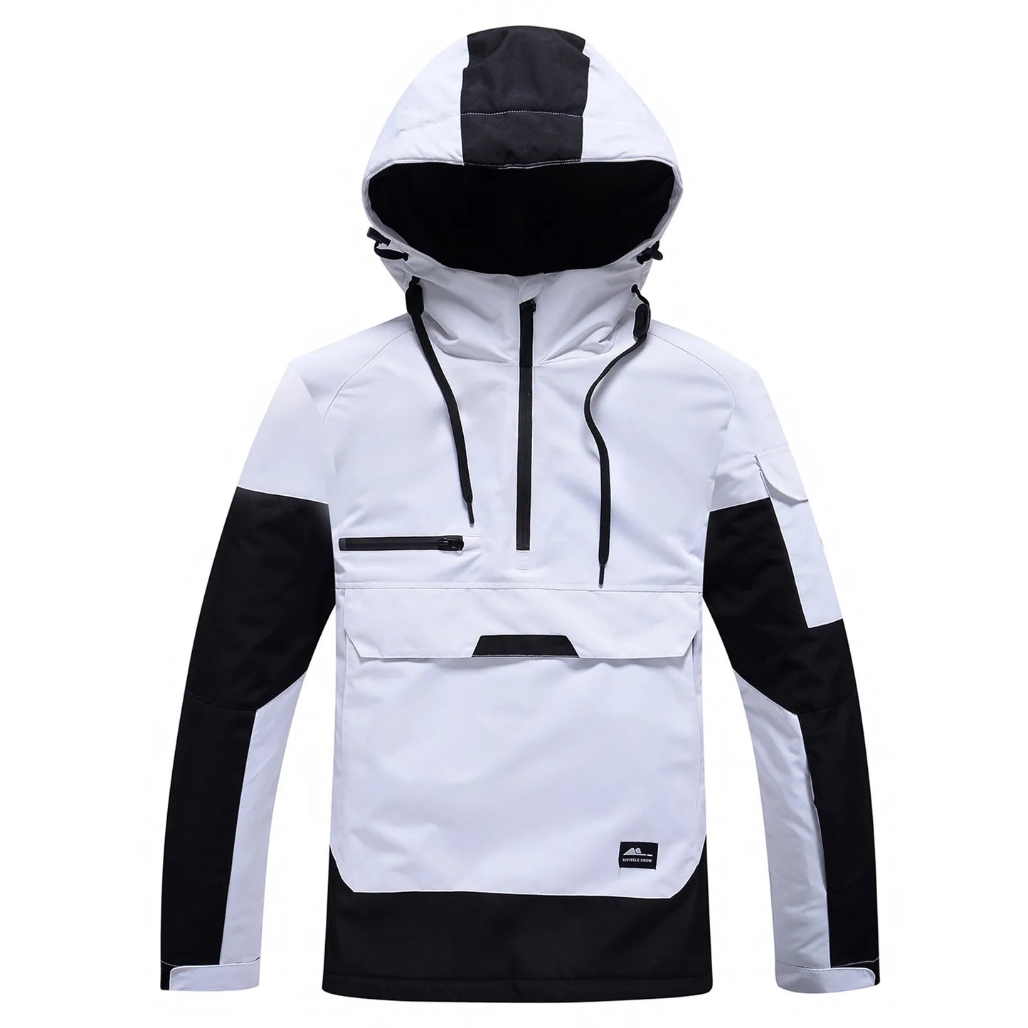 Hooded Half-Zip Ski Jacket - Cody