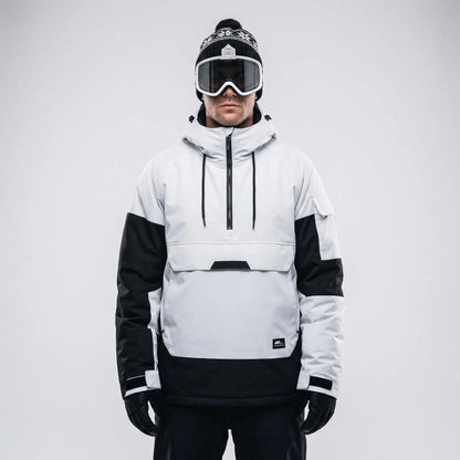 Hooded Half-Zip Ski Jacket - Cody
