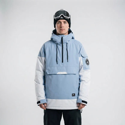 Hooded Half-Zip Ski Jacket - Cody