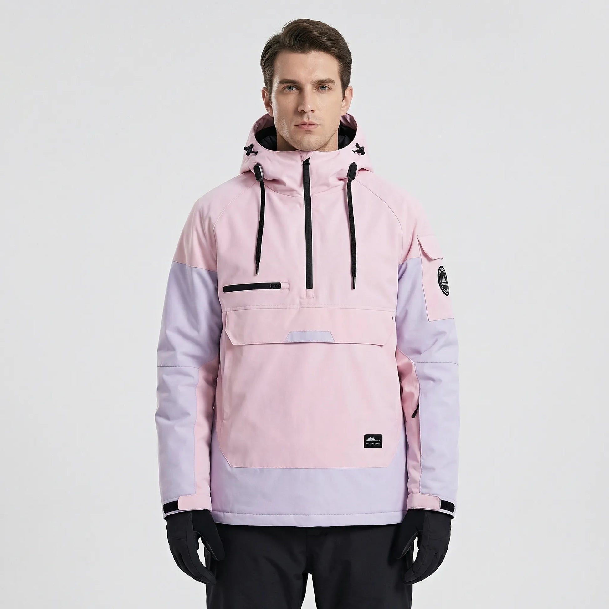 Hooded Half-Zip Ski Jacket - Cody