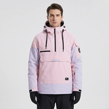Hooded Half-Zip Ski Jacket - Cody