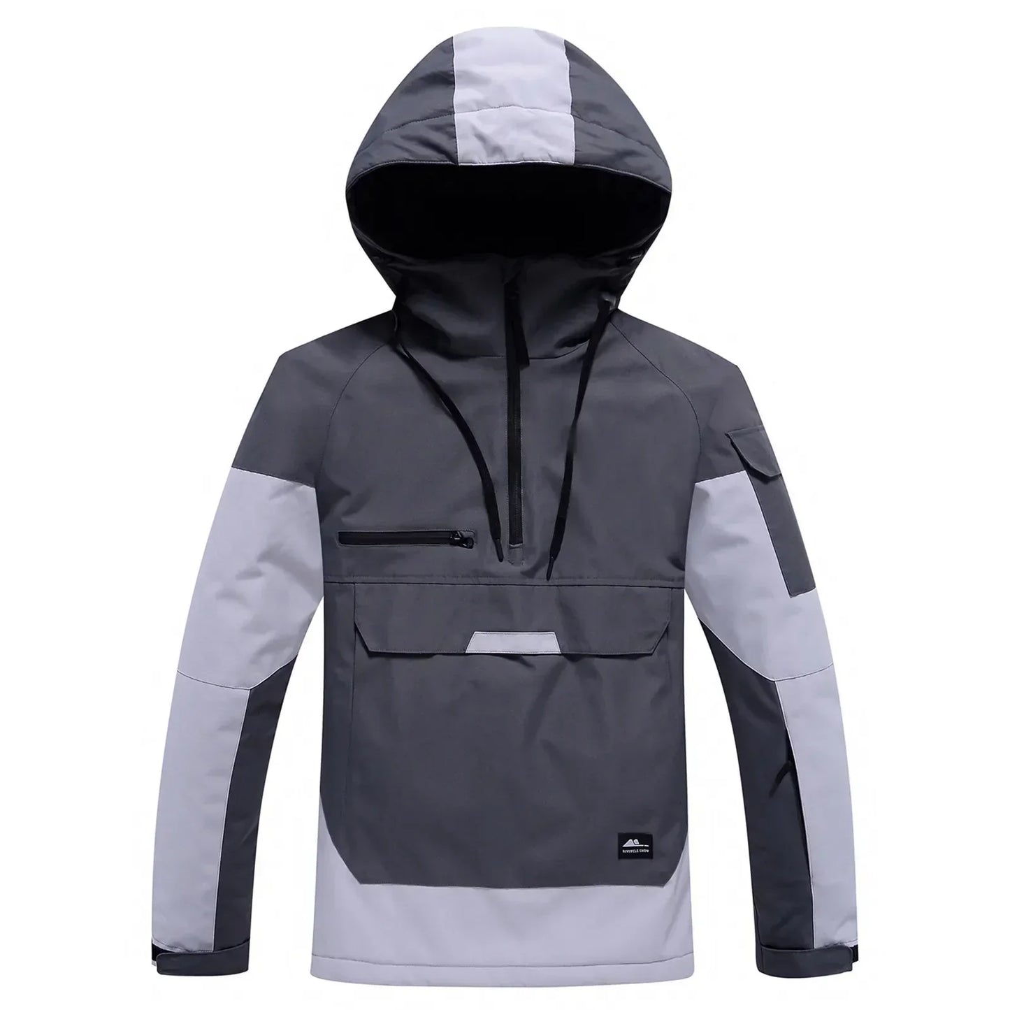 Hooded Half-Zip Ski Jacket - Cody